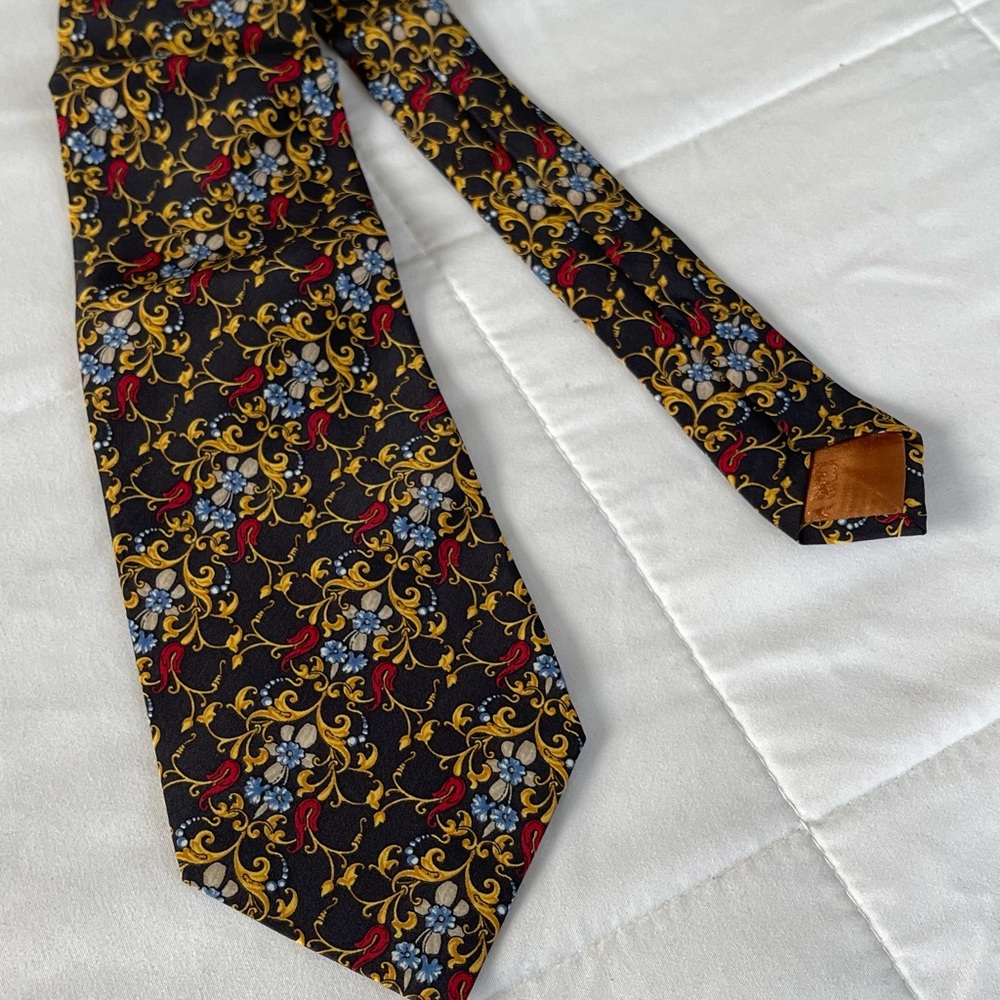 Nina Ricci Vintage Black Tie